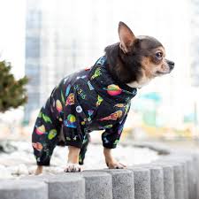 Collar WAUDOG Clothes Дощовик для собак малюнок 