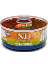 Farmina N&D Cat Grain Free Pumpkin Duck adult гарбуз качка 70g