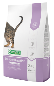 Nature's Protection Sensitive Digestion Cat Повноцінний корм для котів з чутливою їжею. 2kg