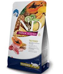 Farmina N&D Tropical selection Neutered lamb cat з ягням та тропічними фруктами 1.5kg