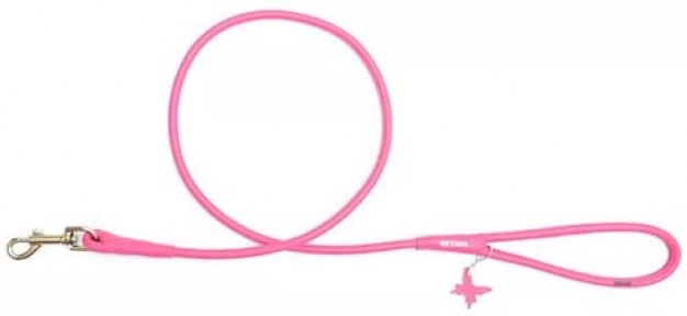 Collar Glamour поводок круглый розовый 10мм/122см