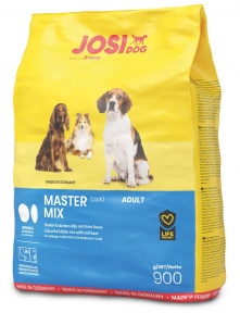 JosiDog Master Mix Сухий корм для собак з різнокольоровими крикетами та буряком 900г