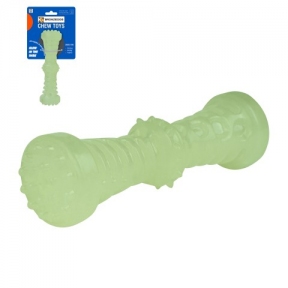 BronzeDog Іграшка світлонакопичувальна для собак Chew Dumbbell Toy 5*18см