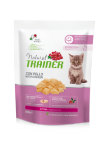Natural Trainer Kitten 1-6 months with chicken, сухий корм для кошенят з куркою, 300г
