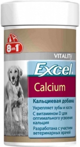  8in1 Excel Calcium Кальцій для собак 880 шт