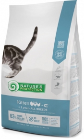 Nature's Protection Kitten All breeds Повноцінний корм для кошенят до 1року 2kg