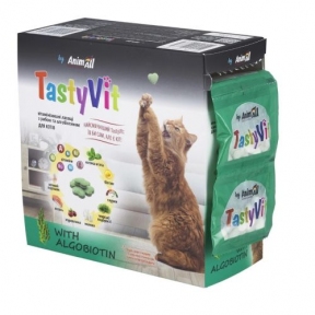 Animall Tasty Vit вітамінізовані ласощі для котів з рибою12шт.)