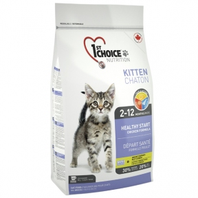 1stChoice Кошеня 2-12 сухий супер преміум корм для кошенят 2.72kg