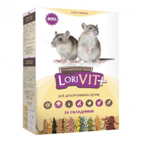  Лорі ЛоріВітПлюс для декоративних щурів 0,8 кг