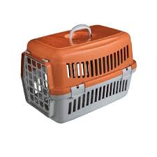  Animall Перенесення для котів та собак (48,5*32,5*32,5) сіро-поморанчева