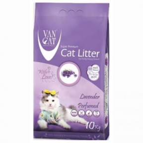 VanCat (ВанКет) Lavender наповнювач для туалету бентонітовий, 10 кг