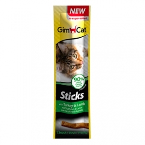 Gimpet Sticks палички для кішок індичка та ягня 6г