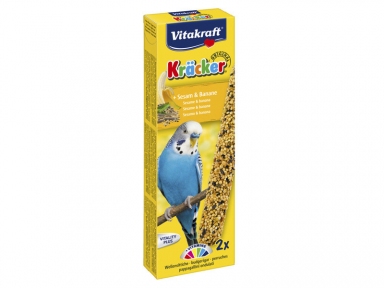 Vitakraft-Крекер для папуг з бананом та кунжутом (2шт)