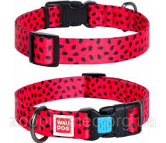  Collar WAUDOG Nylon нашийник з малюнком 