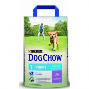 Dog Chow Puppy с ягненком 2.5 кг
