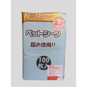 All-Absorb Basic Japanese style пелюшки для собак Японський стиль 60*45см 100шт