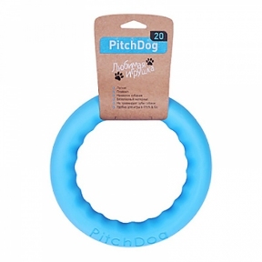 Collar PitchDog Ігрове кільце для апортування d20 (блакитний)