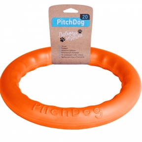 Collar PitchDog Ігрове кільце для апортування d20 (помаранчевий)