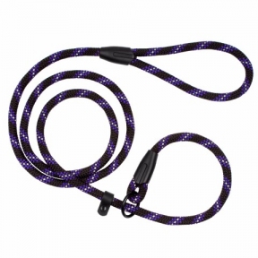 BronzeDog Поводок-удавка для собак Active фиолетовый  183см/12мм