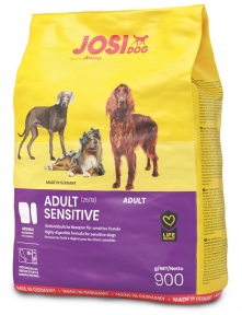 JosiDog Adult Sensitive Сухий корм для собак із чутливим травленням 900г