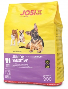 JosiDog Junior Sensitive Сухий корм для цуценят всіх порід з чутливим травленням 900г