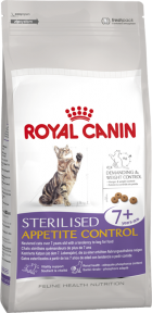 Royal Canin Sterilized Appetite Control +7 корм для стерилізованих кішок старше 7 років 1,5kg