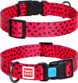  Collar WAUDOG Nylon нашийник з малюнком 