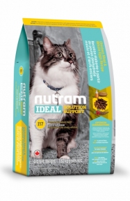 Nutram I17 Ideal Solution Support Indoor Cat для дорослих котів зі смаком курки 6.8 kg