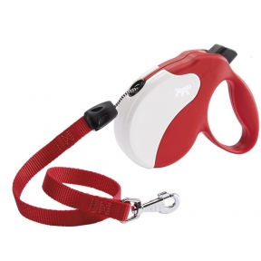 Ferplast Amigo Рулетка red-white 5m max 15kg трос