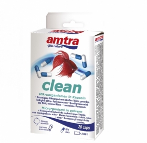 Amtra Clean caps., біозасіб для очищення та підготовки води 20шт (1 шт)