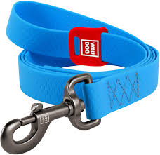 Collar WAUDOG Waterproof повідець водостійкий, ( ш - 25мм, дл - 183см), блакитний