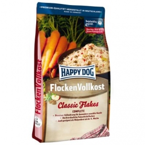  Happy Dog Flocken Vollkost Classic Flakes сухий корм для цуценят та дорослих собак 3кг