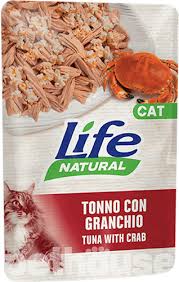 LifeCat Pouch Tuna with Crab 70g ТУНЕЦЬ І КРАБ