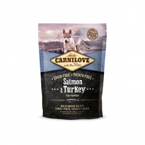 Carnilove Salmon&Turkey Puppy Беззерновий сухий корм для цуценят всіх порід 1.5kg