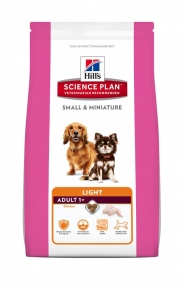 SP Hill's Small & Miniature Light with Chicken & Turkey Adult Canine 1,5kg