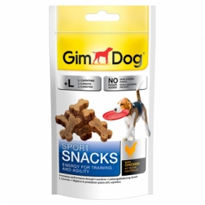 Gimdog Sport Snacks з куркою та L-каратином 150г