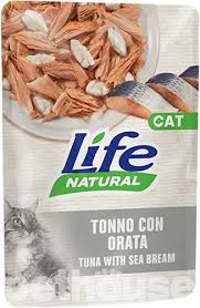 LifeCat Pouch Tuna with Sea Bream 70g ТУНЕЦЬ І ДОРАДО