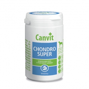 Canvit Chondro Super for dogs 230g - кормова добавка з глюкозаміном, хондроїтином та ЧСЧ 230г(76 шт)
