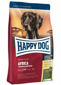  Happy Dog Supreme Sensible Africa з м'ясом страуса монобілковий корм без вмісту злаків 4 кг