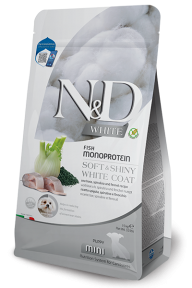 Farmina N&D Grain Fre Withe puppy mini для собак з білою шерстю 2kg