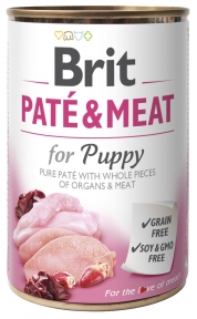 Brit Pate& Meat Puppy з куркою 400 g