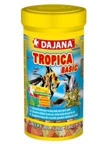 Dajana Tropica Basic 20g/100ml Корм із 7 видів спеціальних пластівців