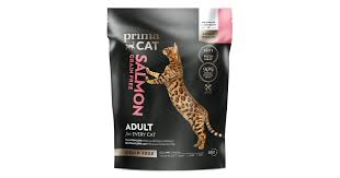 PrimaCat Grain Free Adult Беззерновий корм для дорослих кішок з лососем 1.4kg