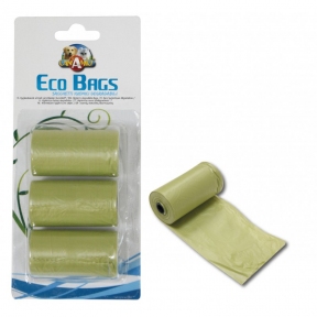 Croci EcoBag, екологічні пакети для збирання тварин, 3*20шт, 1шт