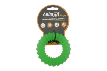 Animall ФАН 88165 Кільце з шипами 9см, зелене