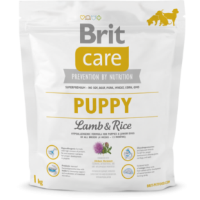  Brit Care Puppy Lamb&Rice Сухий корм для цуценят усіх 1 кг
