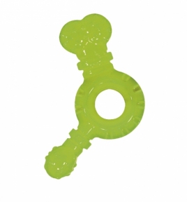Croci BLASTING, игрушка для собак, взрывной болт, зеленый, резина/силикон, 13см