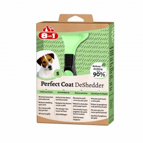 8in1 Perfect Coat DeShedder Дешеддер для вичисування собак S, 4,5 см