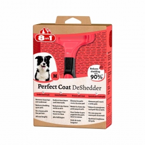 8in1 Perfect Coat DeShedder Дешеддер для вичисування собак M, 6,5 см