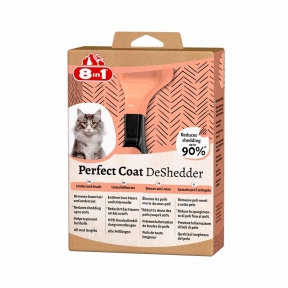 8in1 Perfect Coat DeShedder Дешеддер для вичисування котів 4,5 см